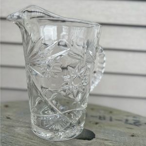 Vintage Crystal Pitcher